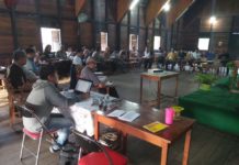 Peserta Temu Pastoral (Pastoralia) Keuskupan Ketapang, 18-20 Juli 2018 bertempat di Kompleks Pastoral Bina Utama Paya Kumang Ketapang